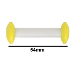 Các từ Bel-Art Circulus™ Teflon®; dài 54mm, màu vàng (NGƯNG SẢN XUẤT)