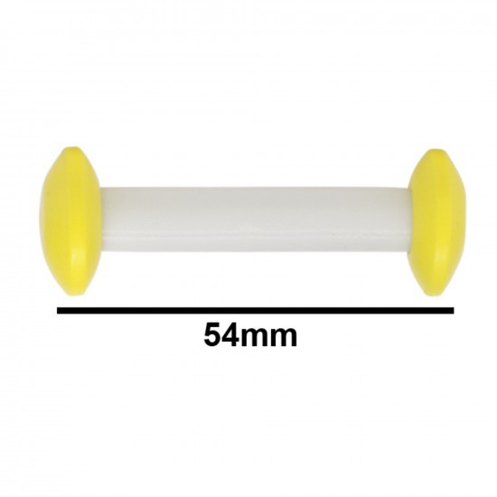 Các từ Bel-Art Circulus™ Teflon®; dài 54mm, màu vàng (NGƯNG SẢN XUẤT) Các từ Bel-Art Circulus™ Teflon®; dài 54mm, màu vàng (NGƯNG SẢN XUẤT)