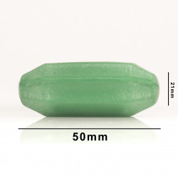 Bel-Art Spinbar® Rare Earth Teflon® Fluted Octagonal Magnetic Stirring Bar; 50 x 21mm, Green