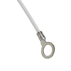Bel-Art Spinbar® Flexible Teflon® Magnetic Stirring Bar Retriever; 13 in. Length, 16.5 x 53mm, Red