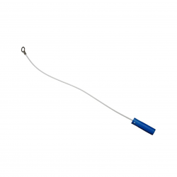 Bel-Art Spinbar Flexible Teflon Magnetic Stirring Bar Retriever; 13 in. Length, 16.5 x 53mm, Blue