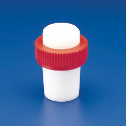 Bel-Art Safe-Lab Solid Teflon PTFE Stoppers for 24/40 Tapered Joints (Pack of 2)