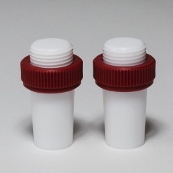 Bel-Art Safe-Lab Hollow Teflon PTFE Stoppers for 24/40 Tapered Joints (Pack of 2)