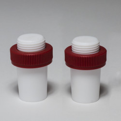 Bel-Art Safe-Lab Hollow Teflon PTFE Stoppers for 29/42 Tapered Joints (Pack of 2)