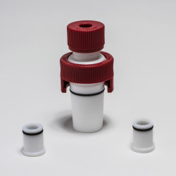 Bel-Art Safe-Lab Stirrer Bearing for 29/42 Tapered Joints with Stopper-Loc Nut, PTFE