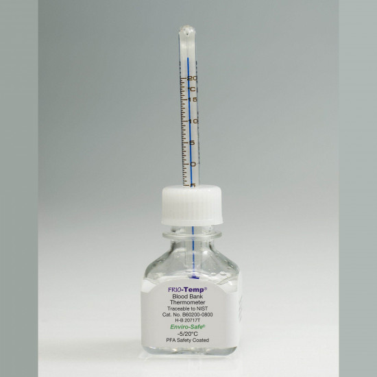 Bel-Art, H-B FRIO-Temp Blood Bank Verification Thermometer with Individual Calibration Report; -5 to 20C Bel-Art, H-B FRIO-Temp Blood Bank Verification Thermometer with Individual Calibration Report; -5 to 20C