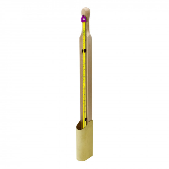 Bel-Art, H-B Easy-Read Liquid-In-Glass Tank Thermometer; 0 to 230F, 76mm Immersion, Environmentally Friendly Bel-Art, H-B Easy-Read Liquid-In-Glass Tank Thermometer; 0 to 230F, 76mm Immersion, Environmentally Friendly