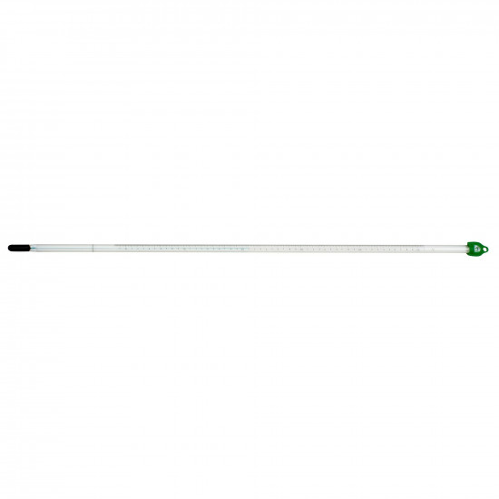Bel-Art, H-B Enviro-Safe Precision Liquid-In-Glass Laboratory Thermometer; -1 to 61C, 76mm Immersion, Environmentally Friendly Bel-Art, H-B Enviro-Safe Precision Liquid-In-Glass Laboratory Thermometer; -1 to 61C, 76mm Immersion, Environmentally Friendly