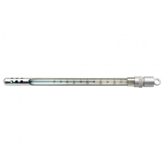 Bel-Art, H-B Enviro-Safe Liquid-In-Glass Pocket Laboratory Thermometer; -5 to 50C, Window Metal Case, Environmentally Friendly