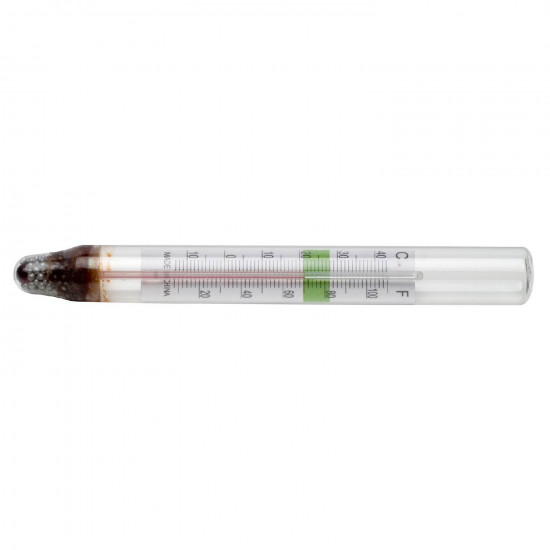 Bel-Art, H-B DURAC Liquid-In-Glass Aquarium Thermometer; -10 to 40C (20 to 100F), Organic Liquid Fill