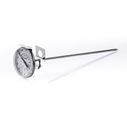 Bel-Art H-B DURAC Bi-Metallic Thermometer; -10 to 110C (0 to 220F), 50mm Dial