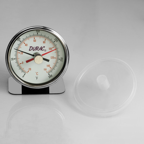 Bel-Art, H-B DURAC Maximum Registering / Autoclave Bi-Metal Thermometer, -20 to 150C (0 to 300F) Bel-Art, H-B DURAC Maximum Registering / Autoclave Bi-Metal Thermometer, -20 to 150C (0 to 300F)