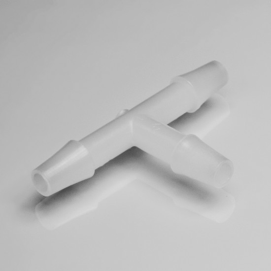 Bel-Art “T” Shaped Tubing Connectors for ³⁄₁₆ in. Tubing; Polypropylene (Pack of 12) Bel-Art “T” Shaped Tubing Connectors for ³⁄₁₆ in. Tubing; Polypropylene (Pack of 12)