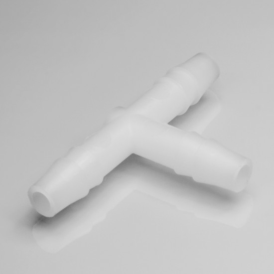Bel-Art “T” Shaped Tubing Connectors for ¼ in. Tubing; Polypropylene (Pack of 12) Bel-Art “T” Shaped Tubing Connectors for ¼ in. Tubing; Polypropylene (Pack of 12)