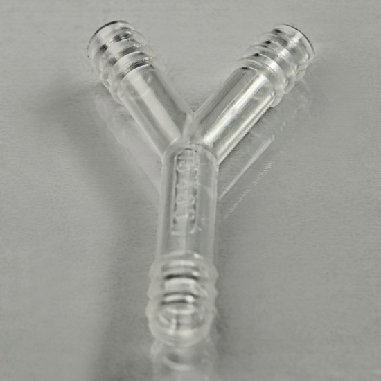 Bel-Art Wye (Y) Tubing Connectors for ³⁄₁₆ in. Tubing; Polypropylene (Pack of 12) Bel-Art Wye (Y) Tubing Connectors for ³⁄₁₆ in. Tubing; Polypropylene (Pack of 12)