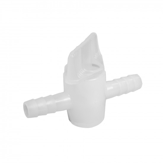 Bel-Art 2-Piece Stopcock for ⅜ in. Tubing; Polyethylene
