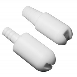 Bel-Art Tubing Sinkers; ⁷⁄₃₂ to ¼ in. and ⁵⁄₁₆ to ⁷⁄₁₆ in. Tubing (Pack of 2)