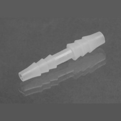 Bel-Art Stepped Tubing Connectors for ³⁄₁₆ in. to ¼ in. Tubing; Polypropylene (Pack of 12)