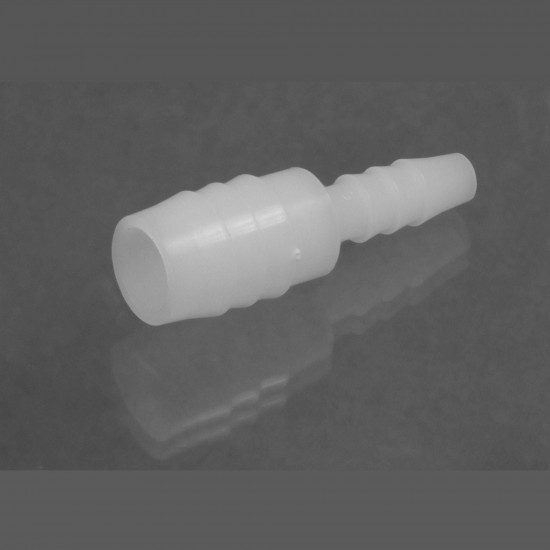 Bel-Art Stepped Tubing Connectors for ¼ in. to ½ in. Tubing; Polypropylene (Pack of 12) Bel-Art Stepped Tubing Connectors for ¼ in. to ½ in. Tubing; Polypropylene (Pack of 12)