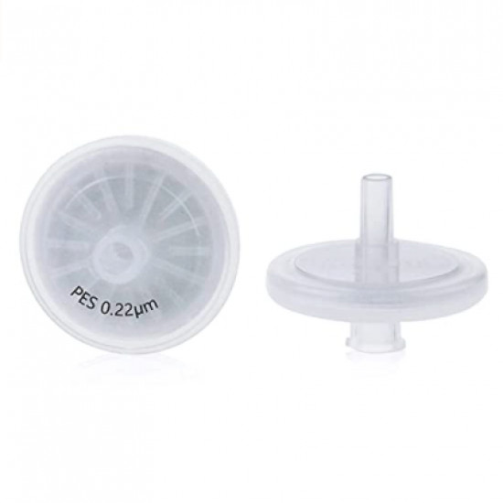 INNOTEG Syringe filter, Water-phase PES, φ25mm * 0.22um, 100 pcs/bottle