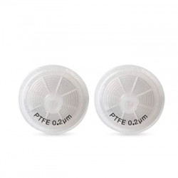 INNOTEG Syringe filter, Hydrophilic PTFE, φ25mm * 0.22um, 100 pcs/bottle