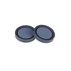 INNOTEG 20mm Medical Butyl Rubber/PTFE Septum With Groove; Hardness (Shore A 50°), φ20*3mm, 100/pk