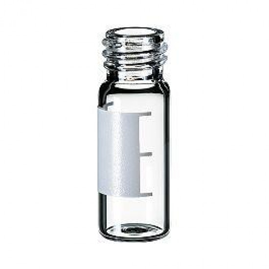 INNOTEG 2mL Clear Screw Neck Glass Vial, Grade B, WrtOn & Gradurated, φ8mm, φ11.6* 32mm, 100/pk