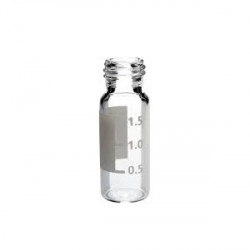 INNOTEG 2mL Clear Screw Neck Glass  Vial, WrtOn & Graduated, φ9mm, φ11.6*32mm, 100 /pk