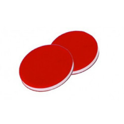 INNOTEG Red PTFE/White Silicone/Red PTFE Septum; Temperature Resistance -60℃~200℃, φ9mm*1, 100/pk