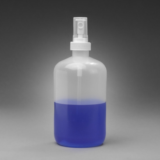 Bel-Art Spray Pump 500ml (16oz) Polyethylene Bottles (Pack of 12)